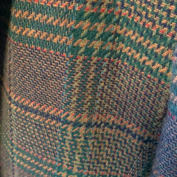 Vintage Sag Harbor patterned blazer with shoulder pads size 14 - Picture 3 of 8